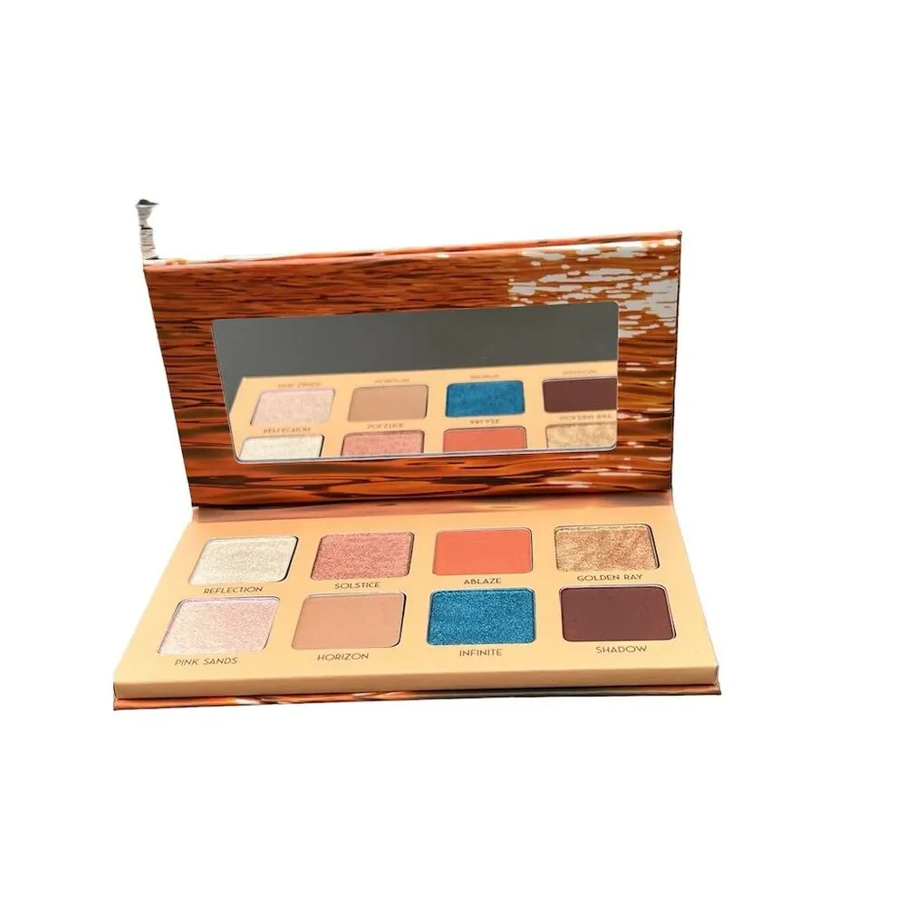 Beauty For Real Golden Hour Eyeshadow Palette Matte Blendable Compact